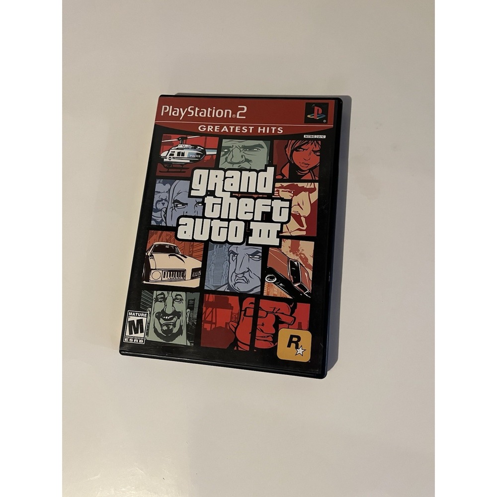Grand Theft Auto III Greatest Hits (PlayStation, 2003) Complete